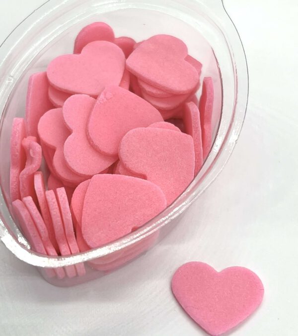 Kleines pinke Herzen Set