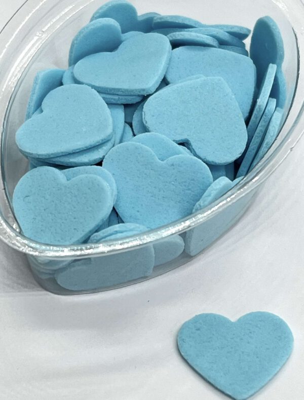 Kleines hellblaue Herzen Set
