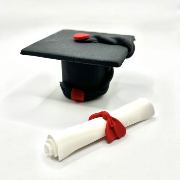 Graduation Set - Kappe und Diploma (Kleiner Set)