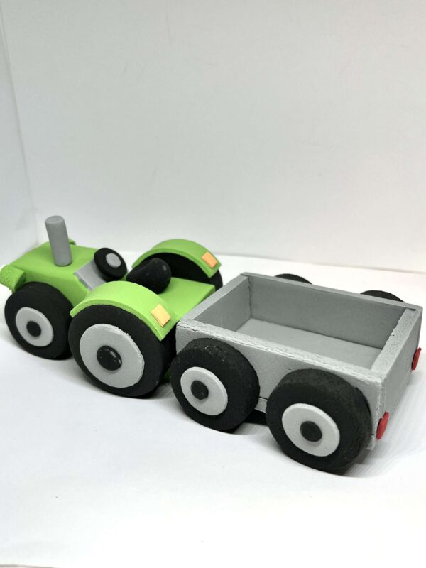 Grüner Traktor