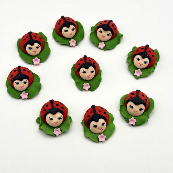 Marienkäfer Toppers Set 9 Stk.