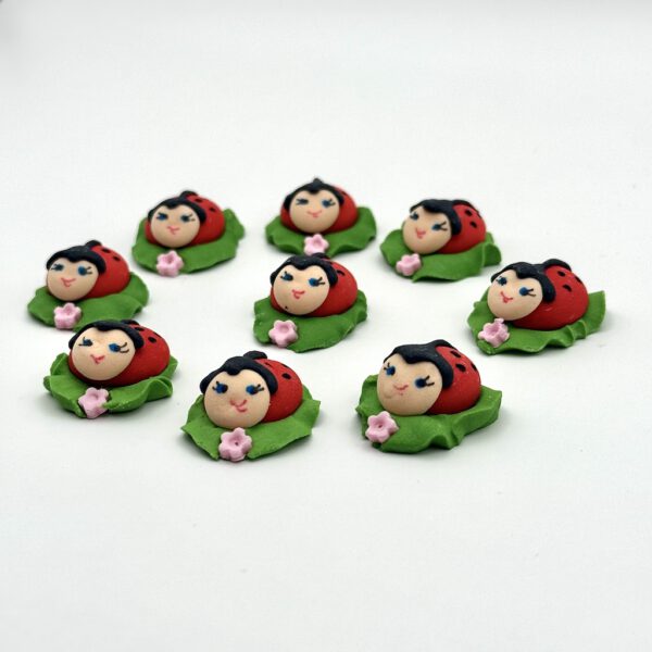 Marienkäfer Toppers Set 9 Stk. – Bild 2