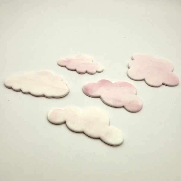 Wolken Rosa-Weiss 5 Stk. – Bild 2